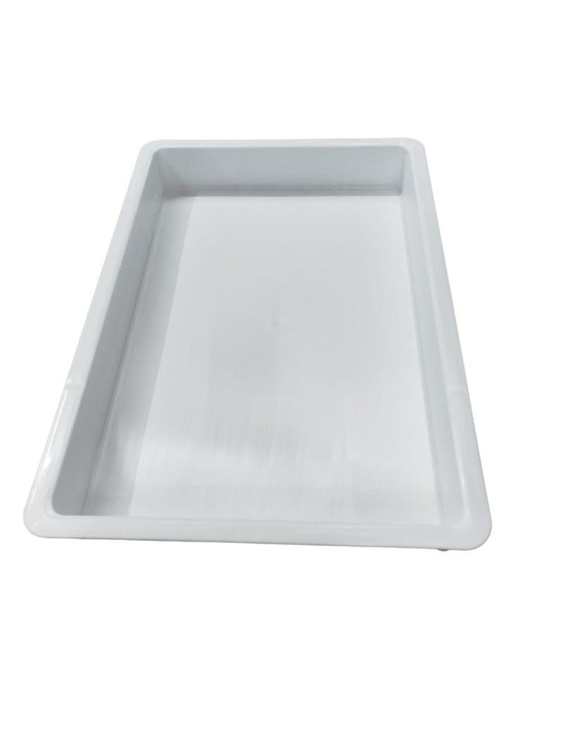 Caja para masa de pizza 25.5x17..5x3 " Polipropileno ccs