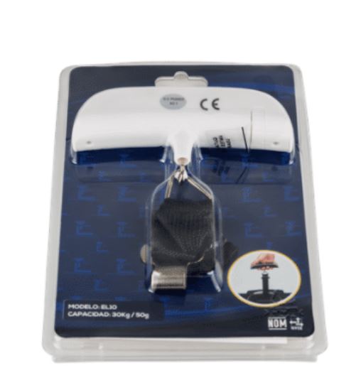 Báscula maletera 50 gr a 30 Kg Noval