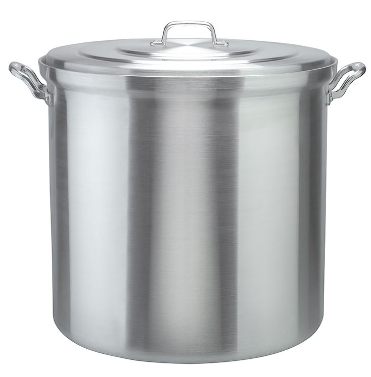 Olla Blindada con tapa 4 mm Aluminio NSF 18 Lt Alpro