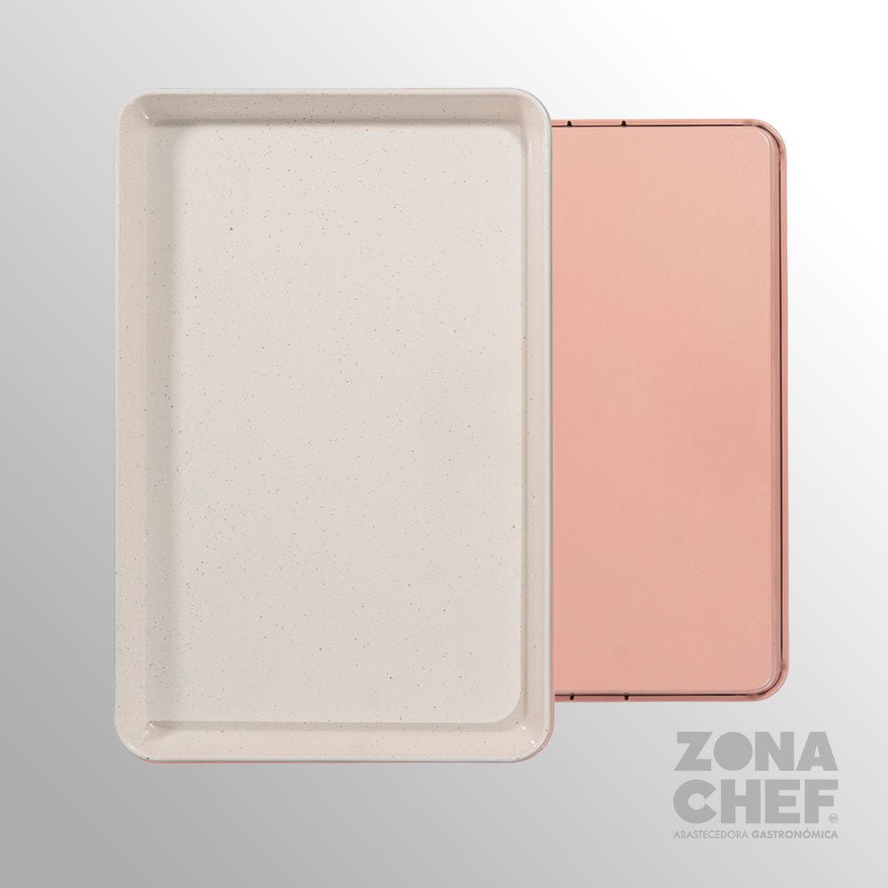 Charola rectangular 43x28x2.6 cm Apr