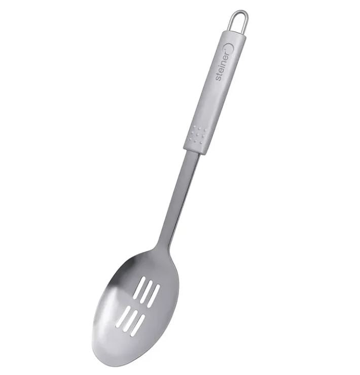 Cuchara con ranuras de acero Inoxidable 33 cm STR