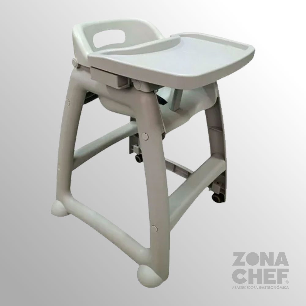 Silla para bebe gris sin rueda