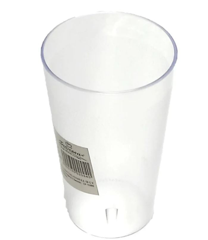 Vaso Policarbonato Transparente 12 OZ Trv