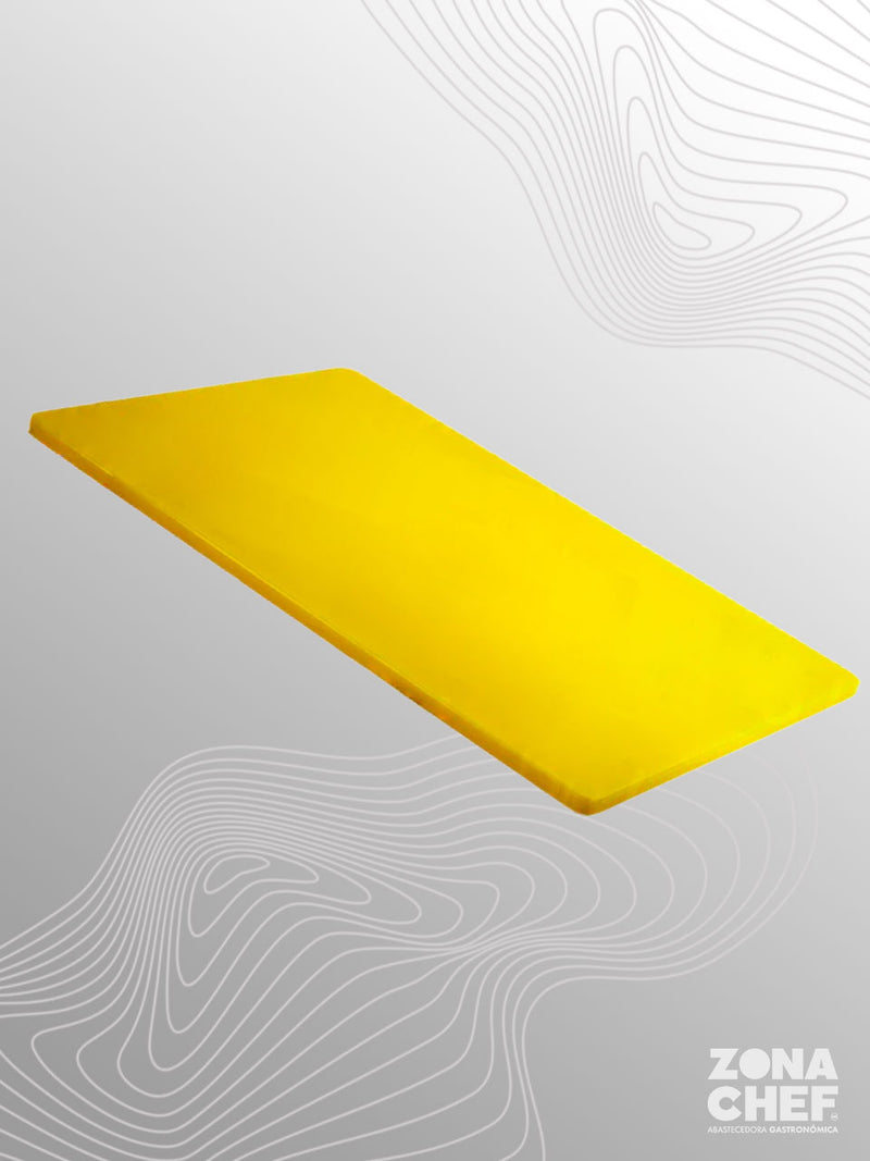 Tabla de Corte 45301.25 cm Alta Densidad Amarilla TECNIPLAST