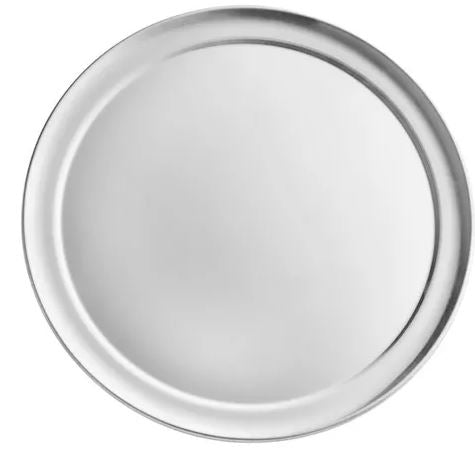 Charola de Aluminio p/Pizza de 10" medida total de 25 cm BWTH