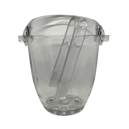 Hielera de Cristal con Asas y Pinzas de Plastico JMX