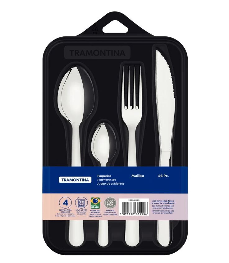 Juego de Cubiertos Malibu 16 Piezas