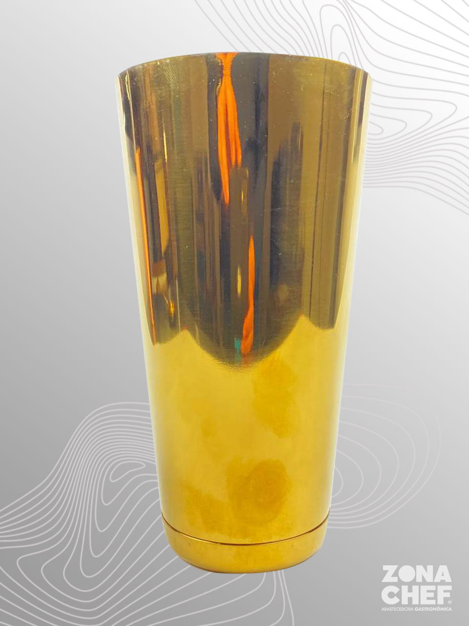 Vaso Boston p/Shaker 28 oz Dorado inox CCS