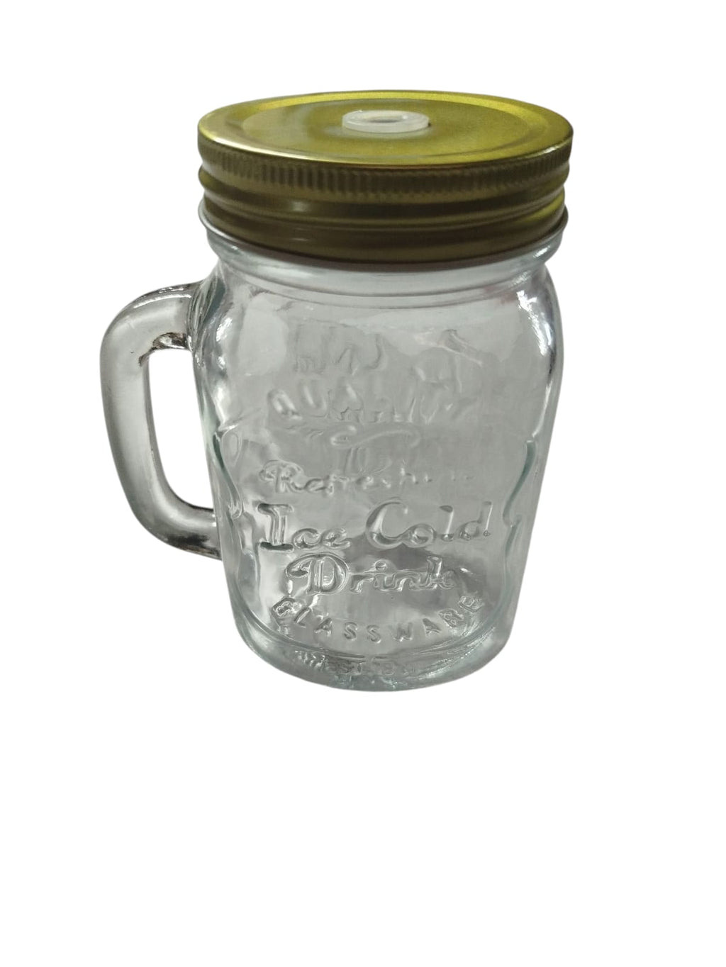 Tarro Vidrio Mason Jar Labraso con tapa