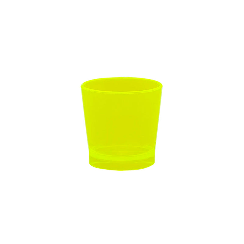 Tequilero 2 OZ  Policarbonato Amarillo Tcp