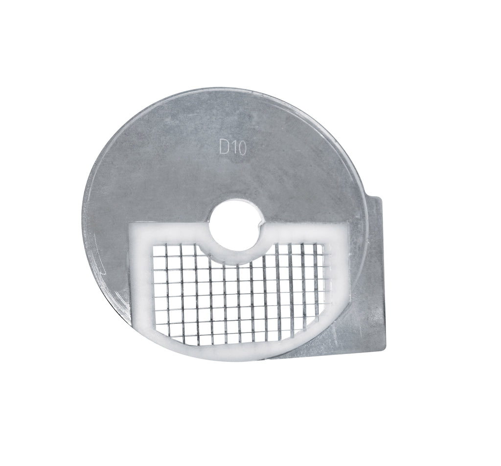 Disco procesador de alimentos Mgs cubeador 10x10 mm