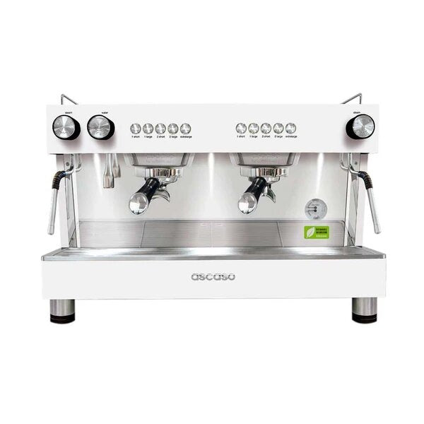 International Barista T Zero Cafetera Acero Inoxidable BT.100 Blanca Ascaso