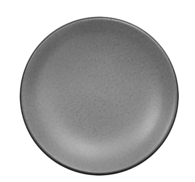 Plato Trinche 23 Chena sin Relieve Gris Denali Mate