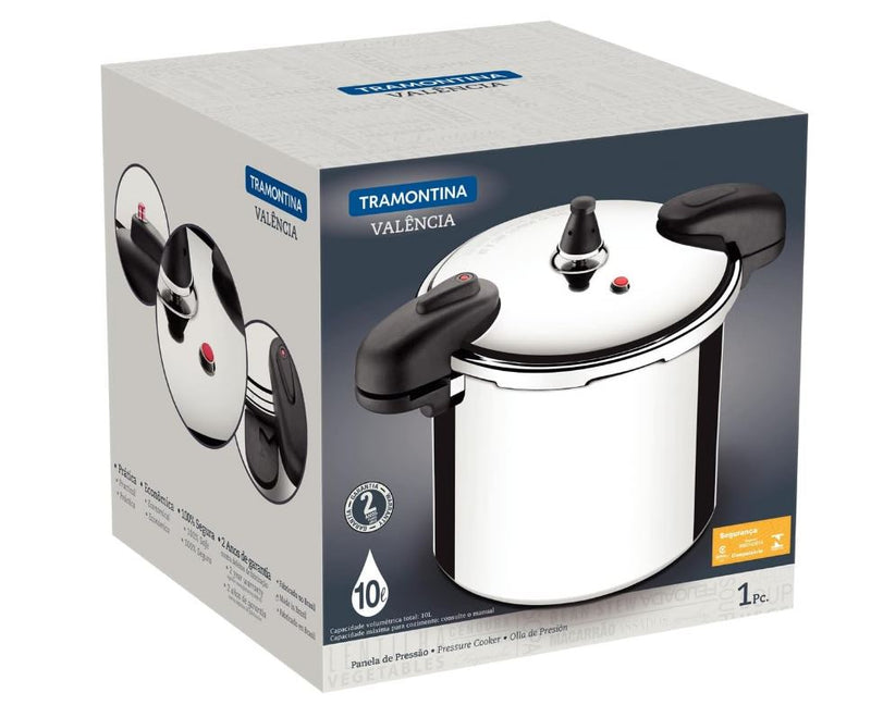 *Olla de presión 24 cm 10 lt TRAMONTINA *