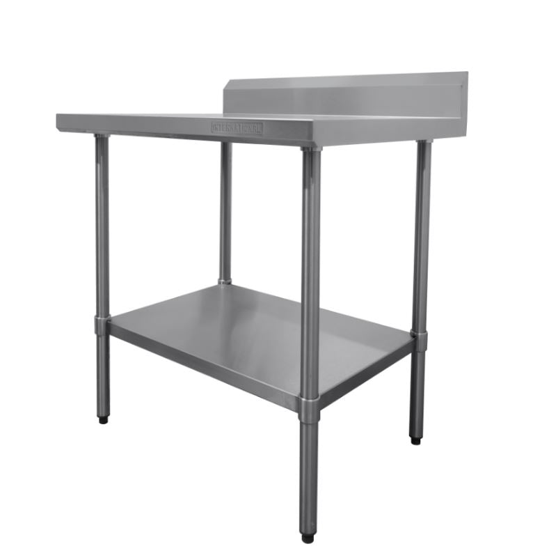 Mesa con lambrin 120X70X90 cm Inox International