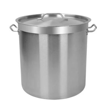 Olla de Acero Inoxidable con Tapa 32x32 25 LT TAV