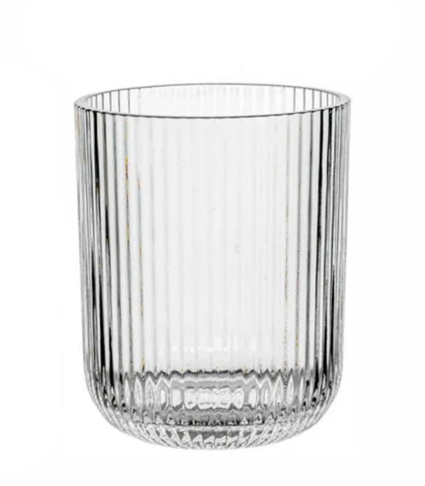 Set 6 Vasos Vidrio Dof Transparente 250 ml