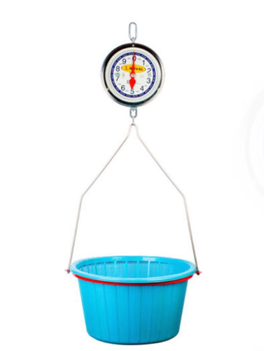 Bascula Noval mecanica colgante con Canasta 20 KG/100 g