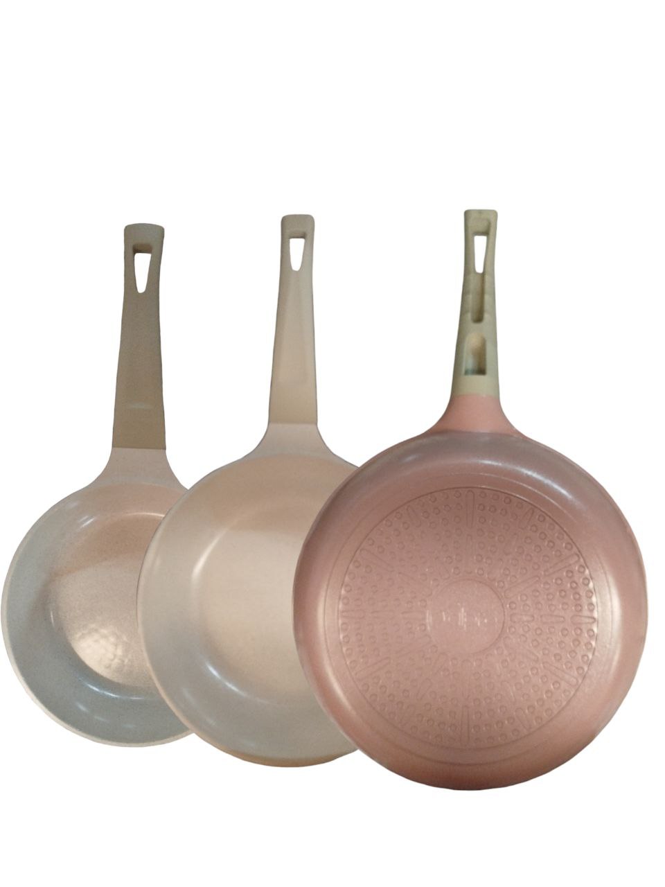 Juego de sartenes rosa Coquette ALPRO