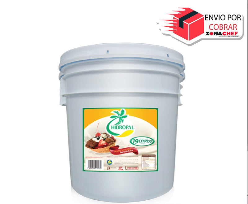 Aceite de Coco Cubeta Hidropal de 17.5 Kg Pyo