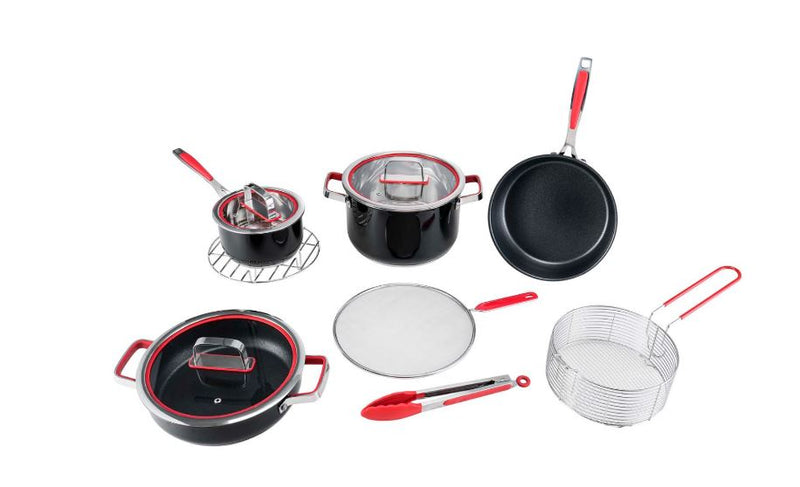 Bateria de Cocina Acero Inox Coccinelle ALPRO