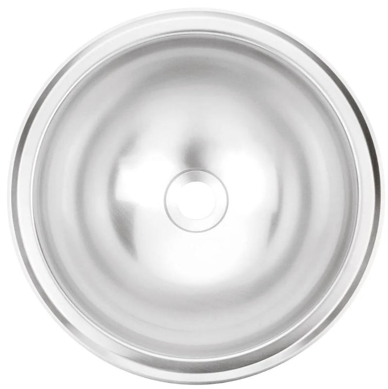 Tarja Cubeta redondo 34 cm Satinado