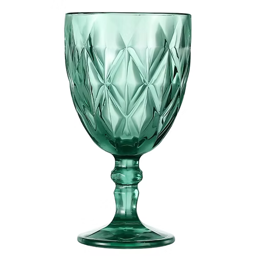 Set 6 Copas Diamond Green