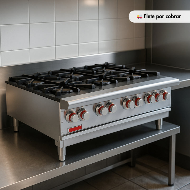 Parrilla Heavy Duty PCV-8 HD a.inox.premium CORIAT