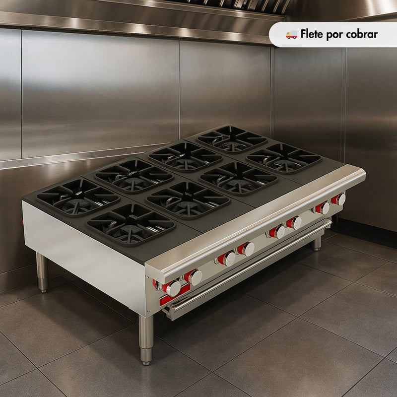 Parrilla master PCV-8 master a.inox premium CORIAT