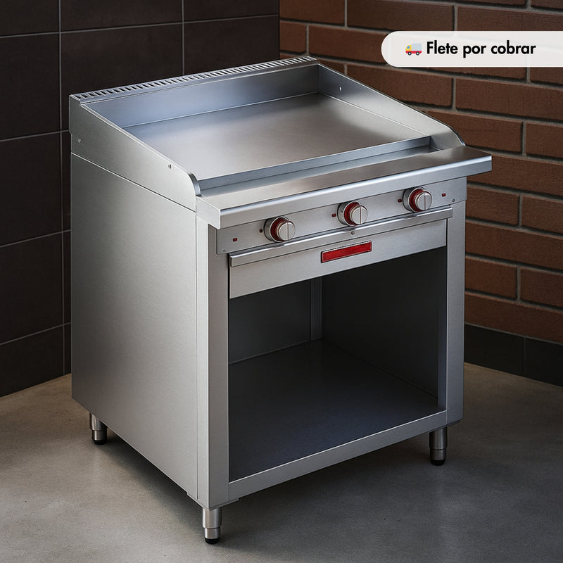 Plancha heavy duty EC-GA-GRILL HD a.inox.premium CORIAT