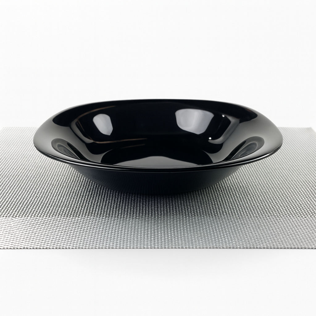 Plato Trinche Venecia Ópalo Negro - 21 cm ????