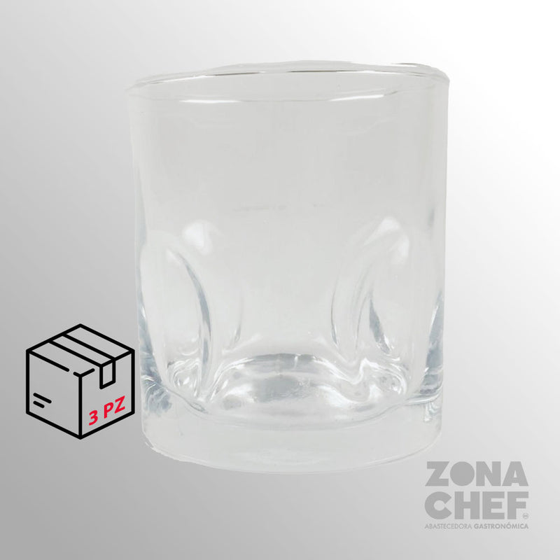 Vaso Pietra DOF 330 ml Caja con 3 piezas