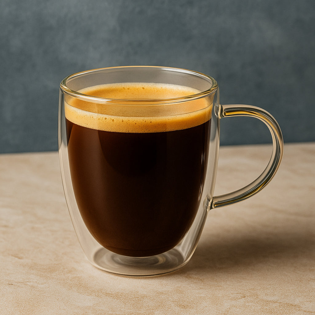 Taza de vidrio doble pared 320 ml Borosilicato Tav