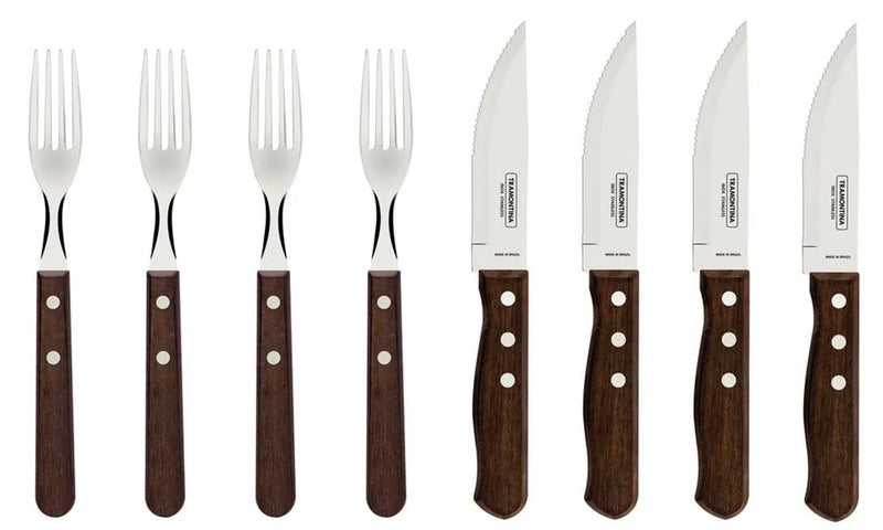 Juego de cubiertos jumbo Churrasco Tramontina