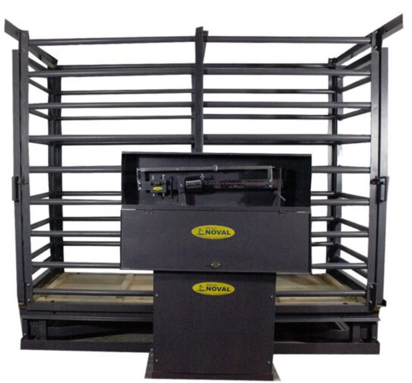 Báscula ganadera mecánica de 1 ton Noval