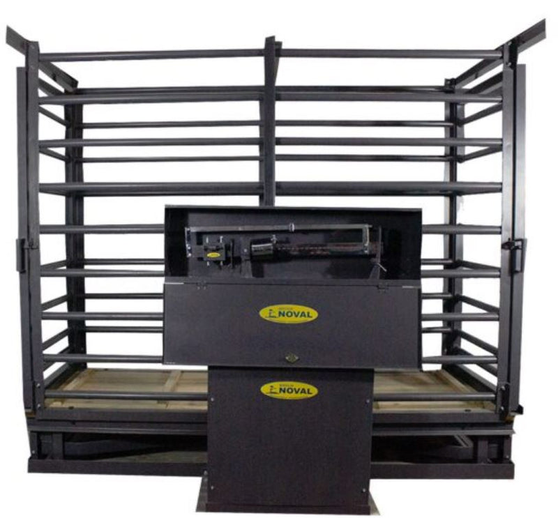 Báscula ganadera mecánica de 1 ton Noval