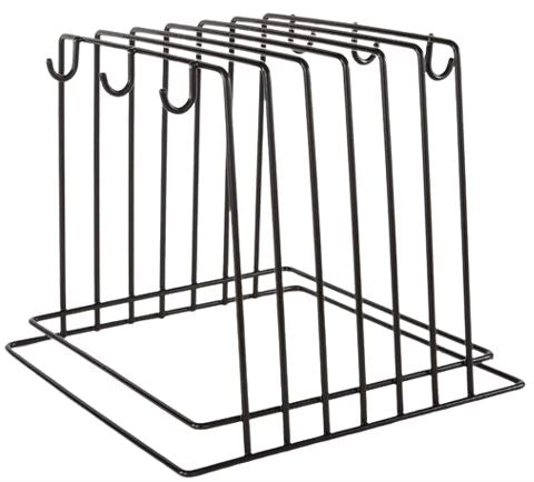 Rack porta tabla metalico color negro CCS