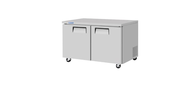 Mesa congelada bajo barra, con 2 puertas sólidas 16.86 Pies SOBRINOX