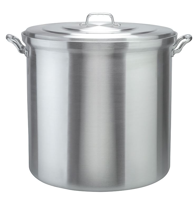 Olla Blindada con tapa 4 mm Aluminio NSF 64 Lt Alpro