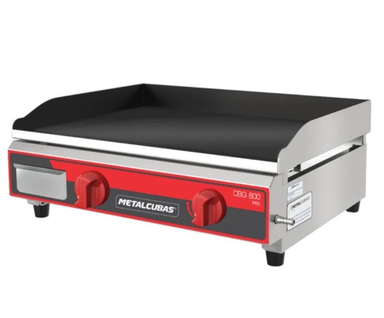 Plancha Industrial A Gas Pro 80 cm G.Paniz