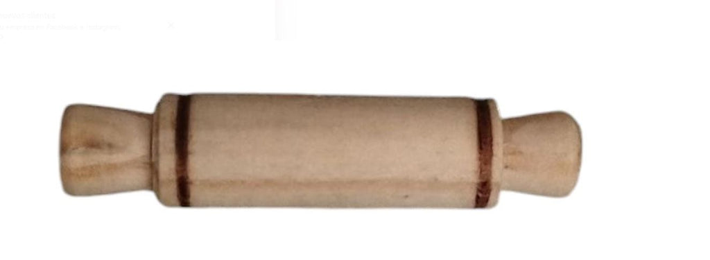 Rodillo en Madera Artesanal 3 cm+2