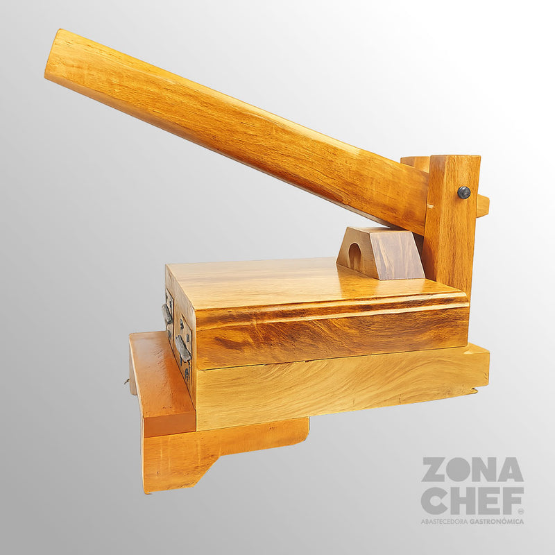 Maquina de Tortillas en Madera Mezquite 20 x 21 cm Mediana