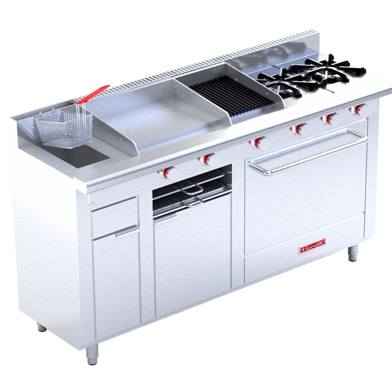 Estufa Multiple Turbo Petit A.Inox.Premium CORIAT