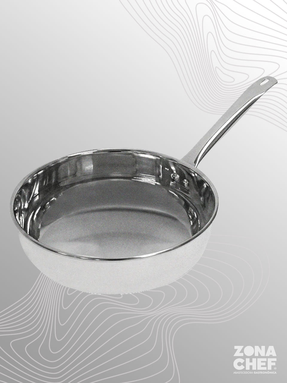 -Sarten Institucional Acero Inoxidable Varias medidasTRV-