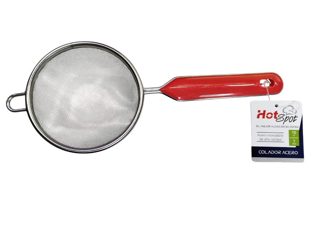 Colador Acero 10 cm Hs