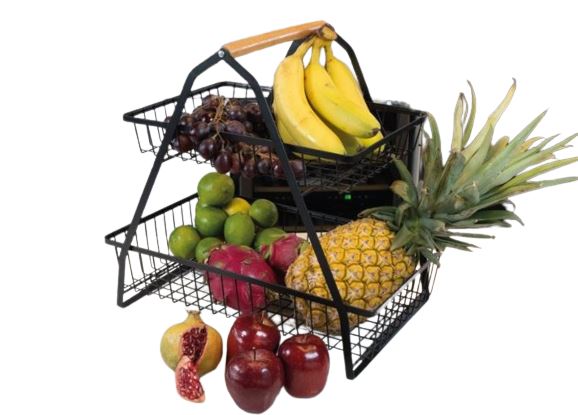 Frutero Bi-Nivel Negro ALPRO