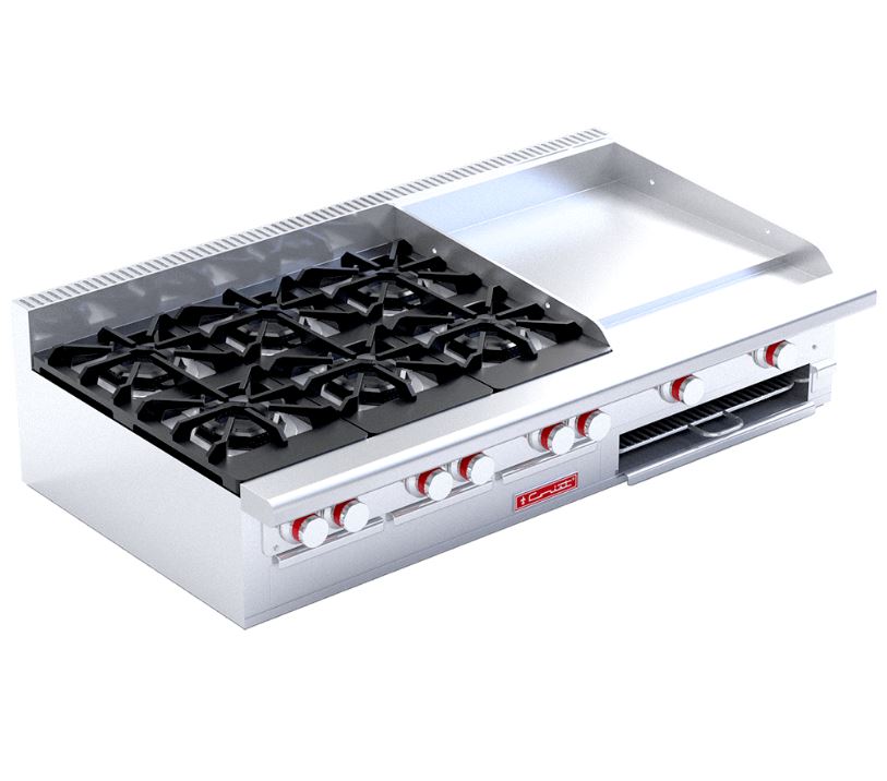 -Estufas Master EC-6-GRILL Master de Mesa diferente tipo de Material CORIAT-