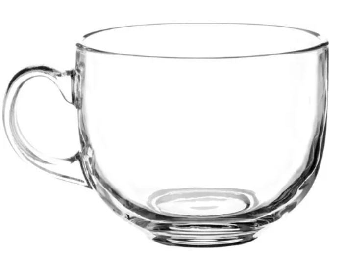 Taza de Vidrio grande 480  ml VIT