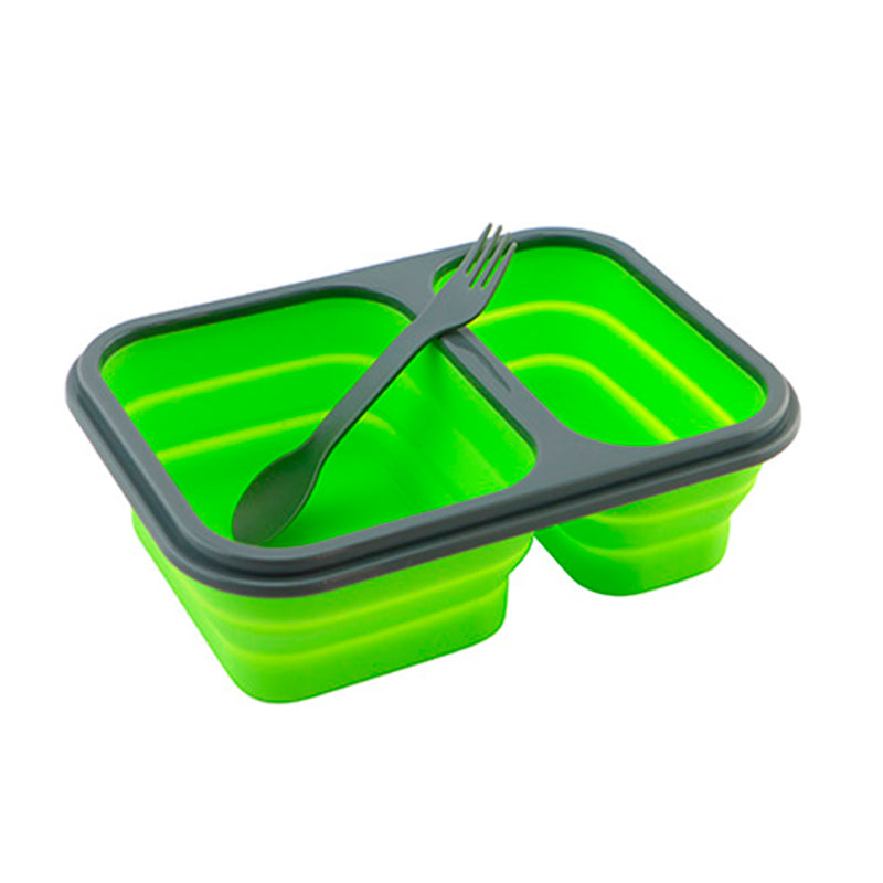 Recipiente Lunch Silicon de 2 Compartimientos APR