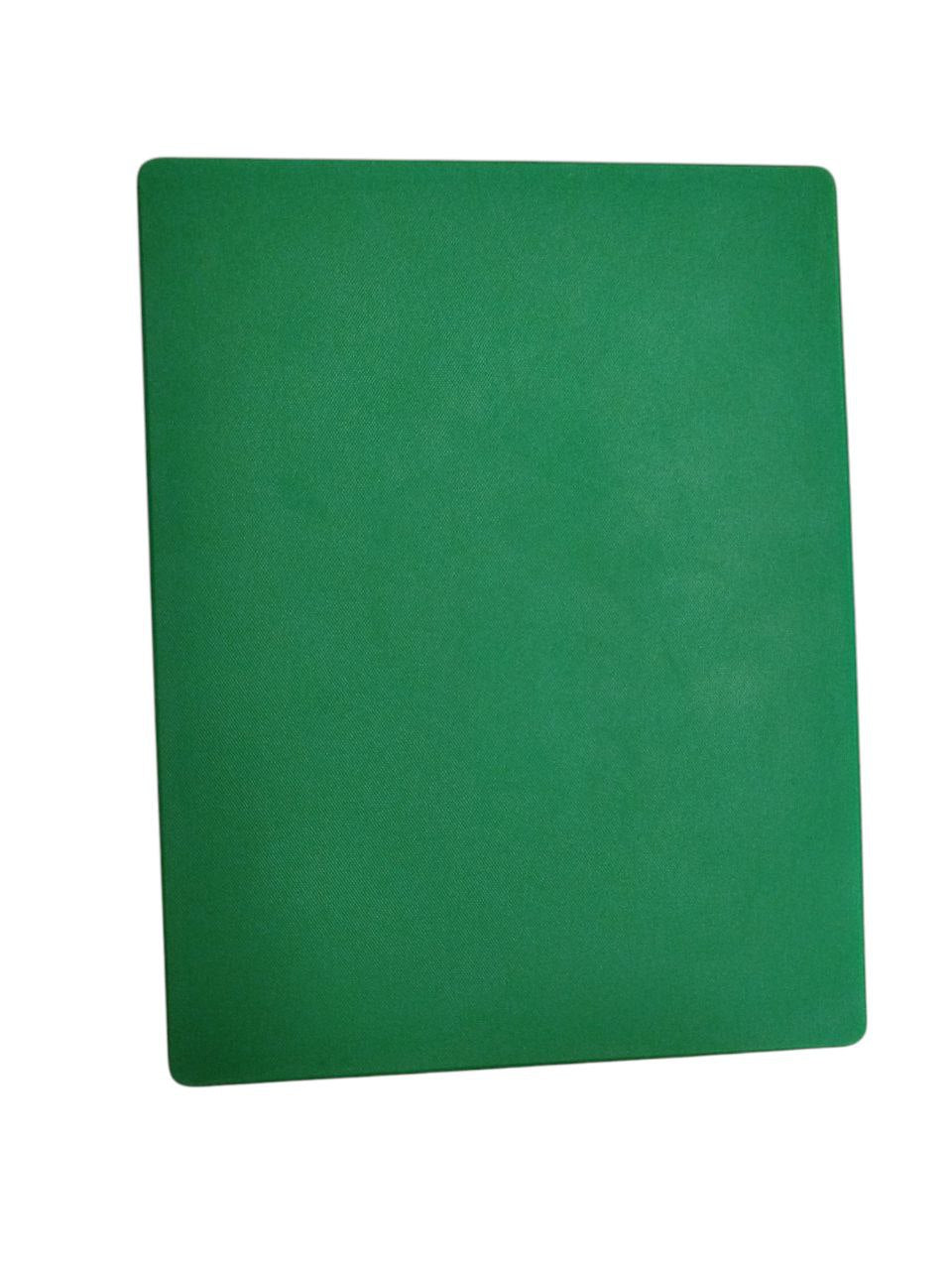 Tabla para picar de plastico 50x38x1.27 cm Verde